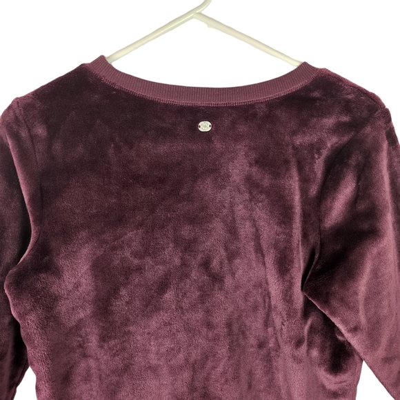 Velour Plush Sweatshirt - Picture 5 of 8